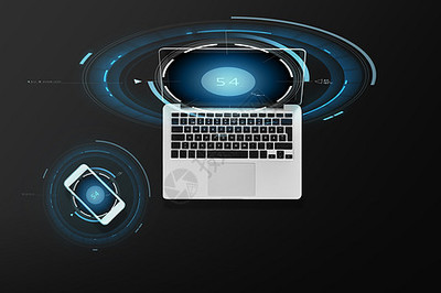 電子科技新潮流 珊瑚色鍵盤與智能手機(jī)聯(lián)動(dòng)的筆記本電腦